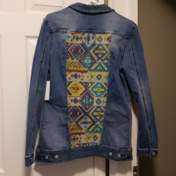 Lularoe Jaxon Jean Jacket Size L - Picture 4 of 6
